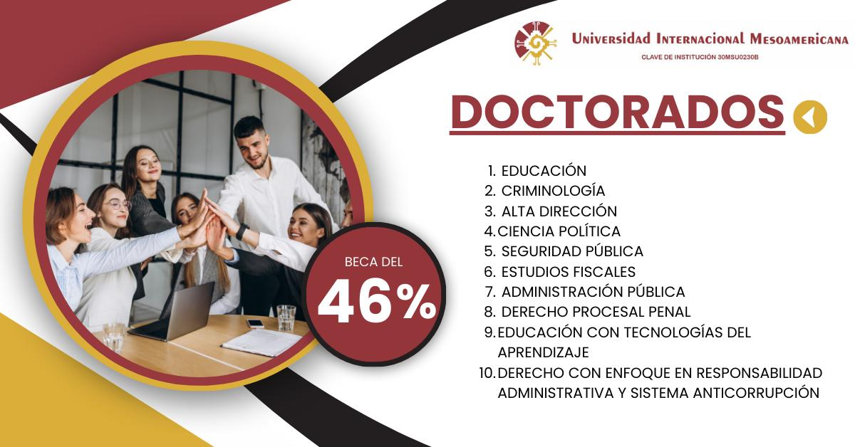 Banner de Oferta Educativa para Doctorados